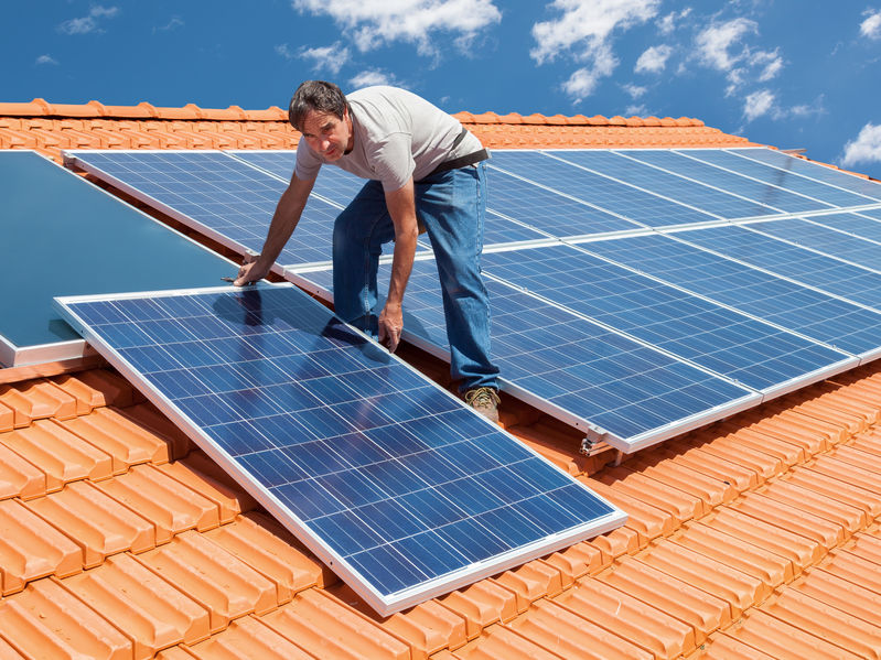 installation de panneaux solaires à domicile