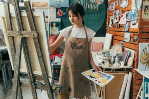tablier peinture